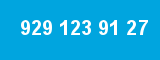929 123 91 27 929 123 91 27